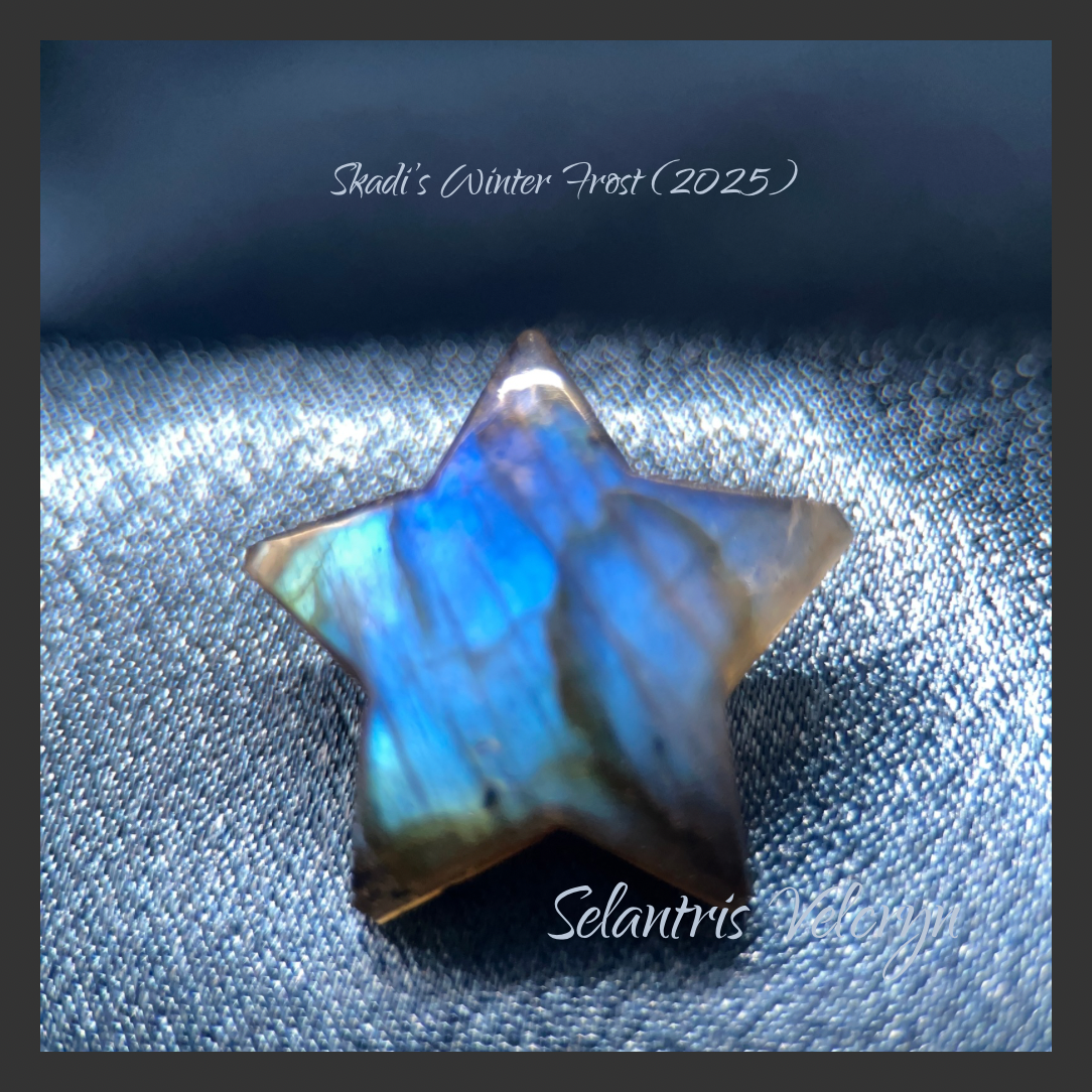 Star of the North | Labradorite Star Altar Stone, 20.33 ct