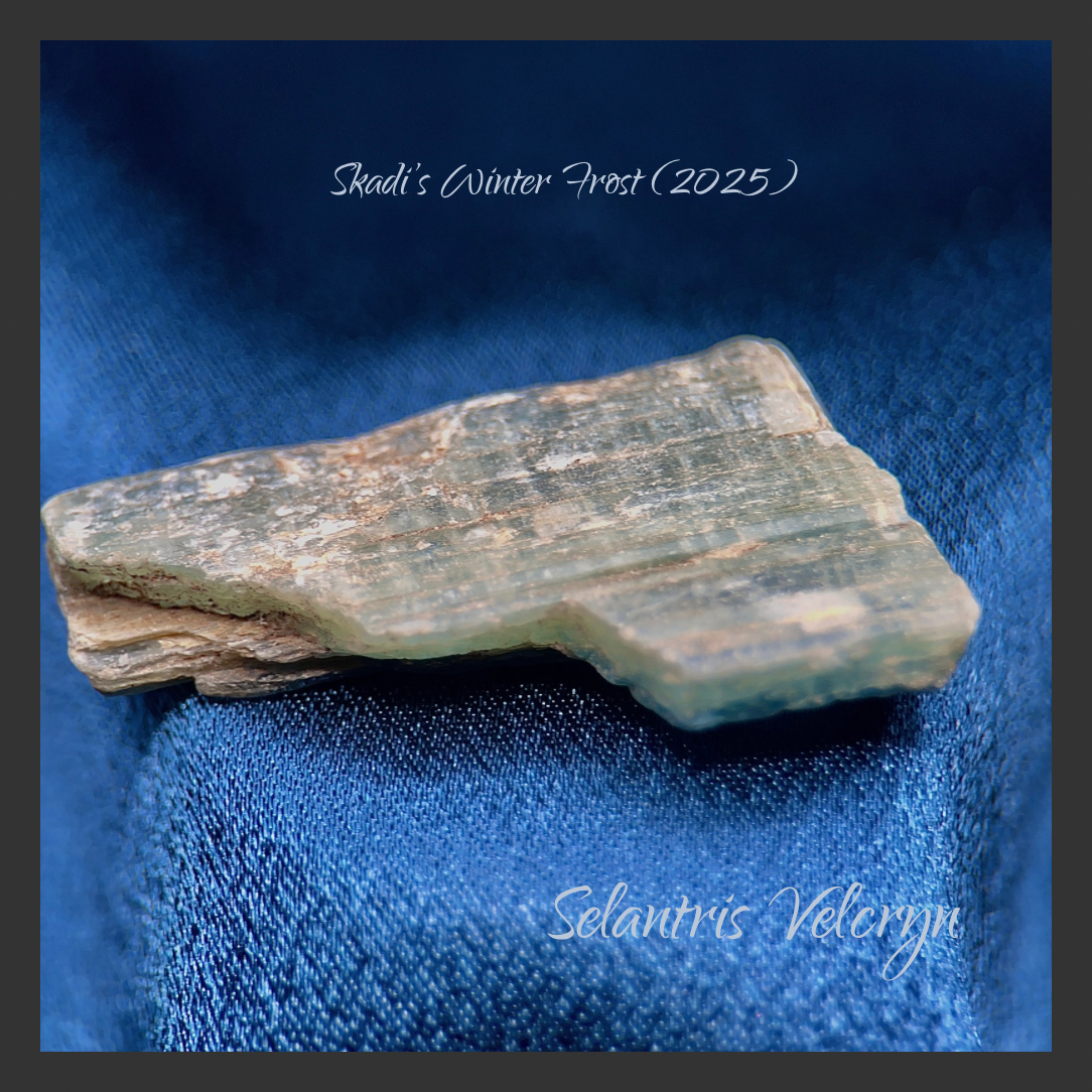 Blue Kyanite Select Blades · Kenya Rough | Skadi's Winter Frost