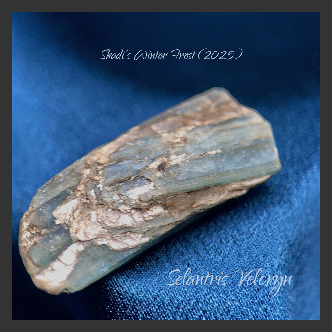 Blue Kyanite Select Blades · Kenya Rough | Skadi's Winter Frost