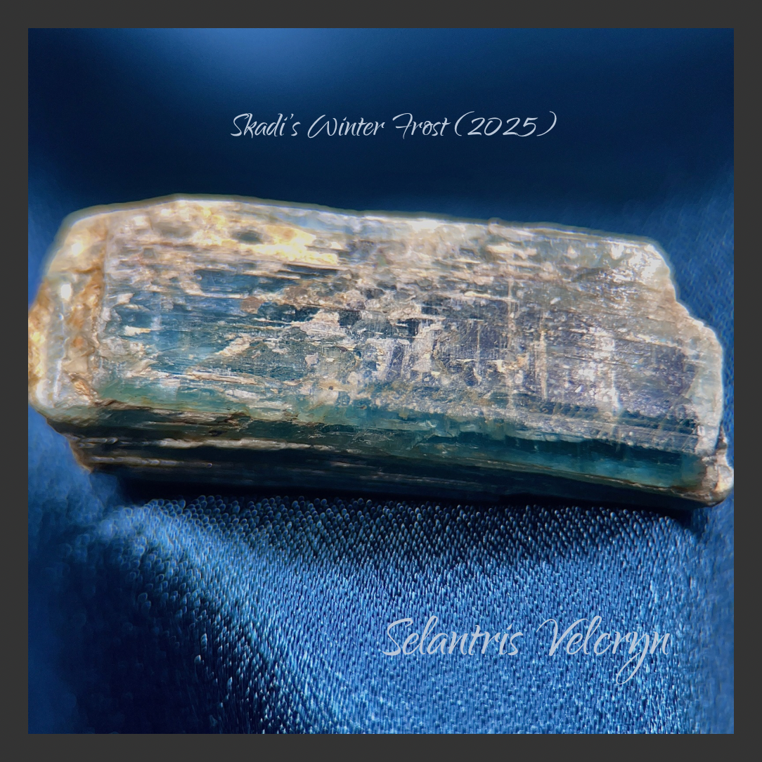 Blue Kyanite Select Blades · Kenya Rough | Skadi's Winter Frost